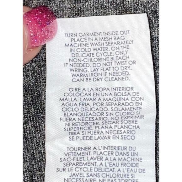 Cabi Womens Asymmetrical Zip Up Moto Jacket Size XS Gray Short Career Casual. - Picture 10 of 12